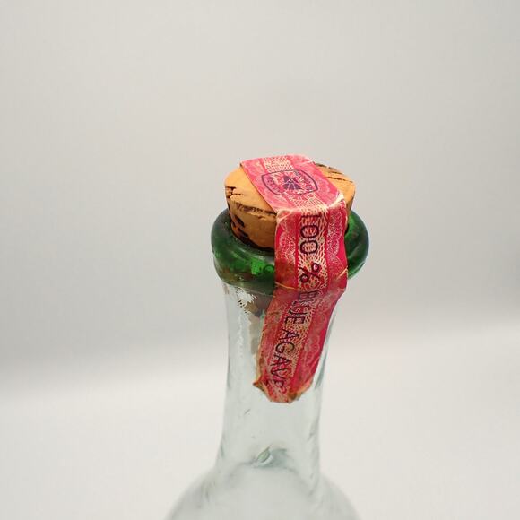 Porfidio Anejo EMPTY Bottle #7583 Green Cactus Hand Blown Art Glass 750ml VG - Picture 6 of 15